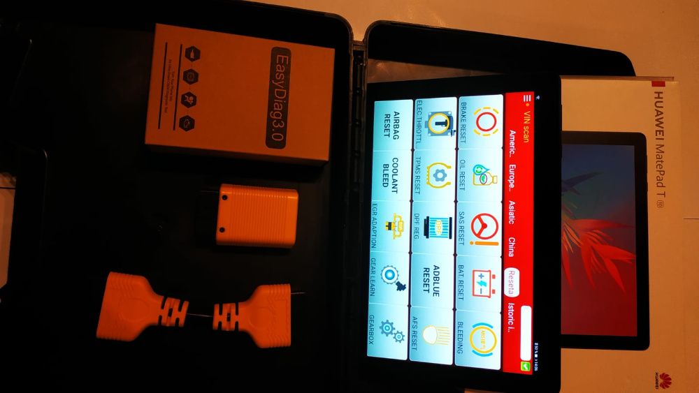 Kit Launch Easydiag 3.0 Pro Service + Tableta Huawei 10 Inch 2/32 Gb