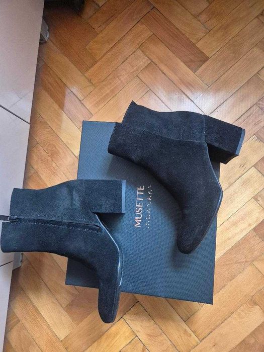 botine Musette (Velvet)  aproape noi - stare foarte buna, marime 37