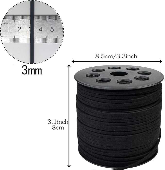 шнур замшевый кожаный для подарков