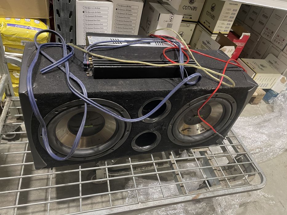 Vand subwoofer auto plus statie