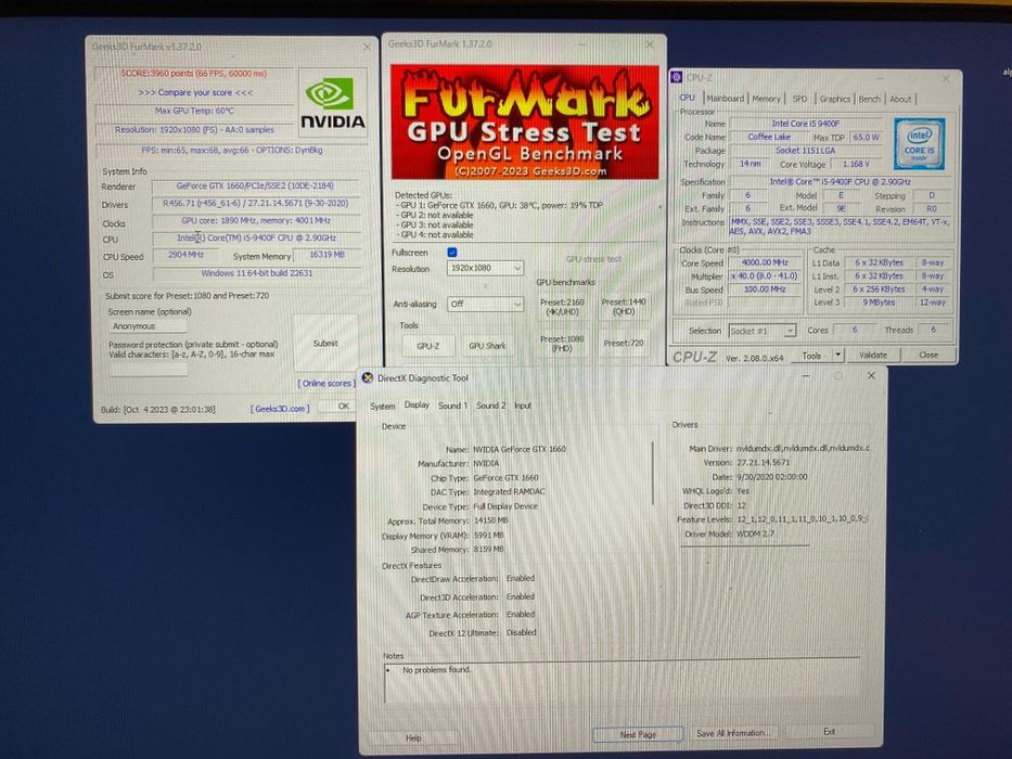 Vand Pc Gaming Serioux+Monitor