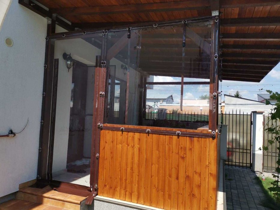 Folie transparenta-Cristal-Inchideri terase-