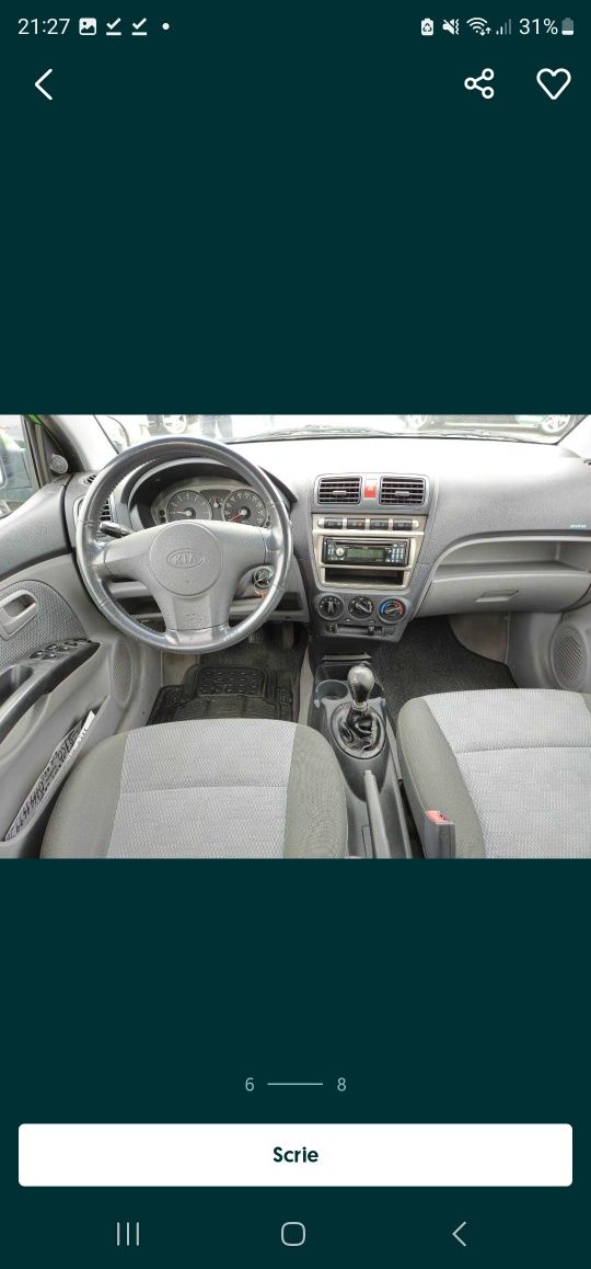 Dezmembrez kia picanto 1.1i