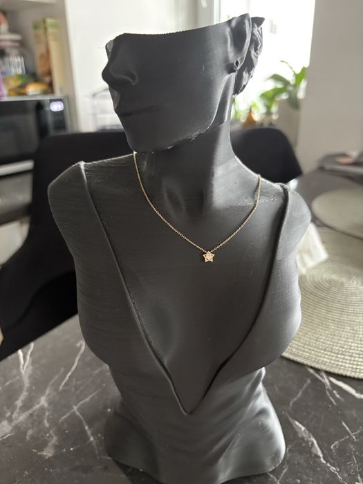 Colier aur 14 carate cu steluta