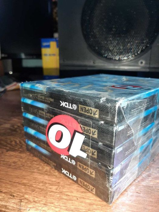 Блок аудиокассет TDK SA90 1998 год