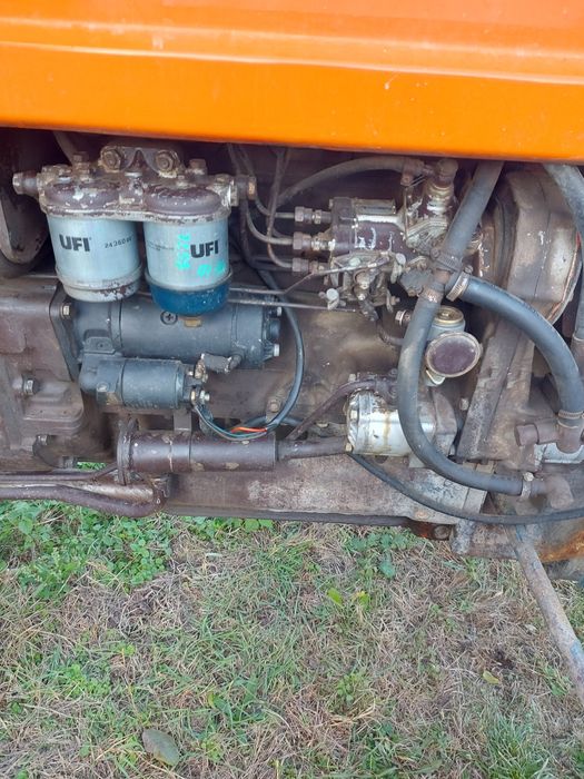 Tractor Fiat 640 DT DTC original anvelope radiale noi stare impecabilă