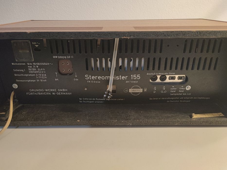 Radio Grundig Stereomeister 155 din 1967