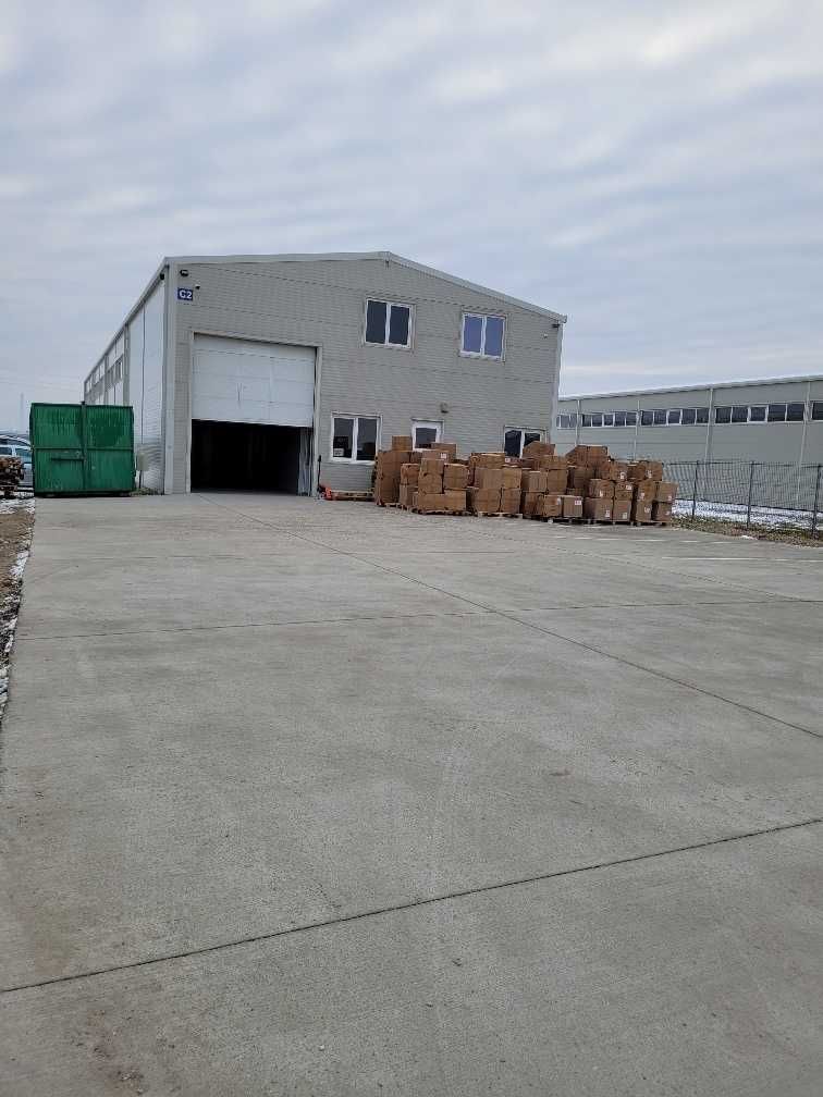 Hala 250m2 si 580m2 cu Birouri linga Sos. Borsului