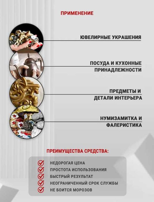 Асидол-М. Средство для чистки монет и металлов.