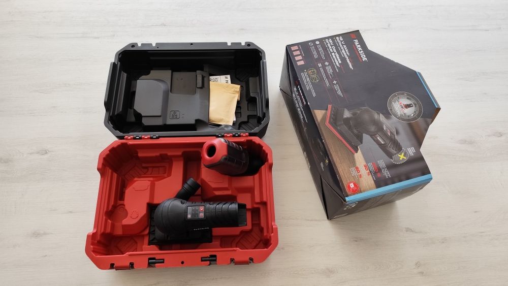 Виброшлайф Parkside performance 12v