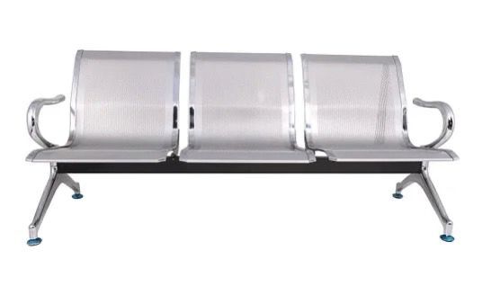 Скамья зал ожидания 3-х местный металический