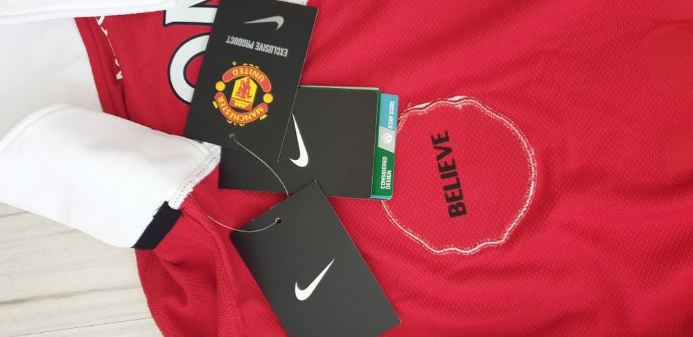 Nike Dri - Fit Man United Rooney # 10 / L НОВО! ОРИГИНАЛ Мъжка Тениска