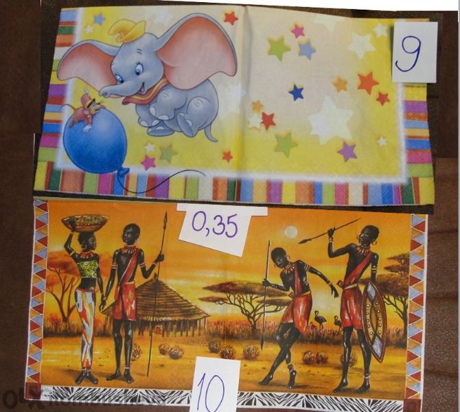 Салфетки за колекция и декупаж 3