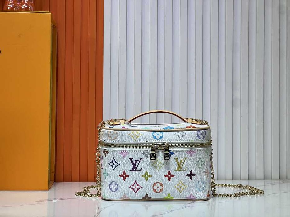 Geanta LV VANITY, Calitate Premium, 100% piele, DROPZONE22