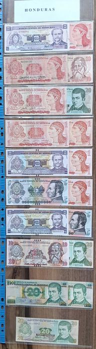 Bancnote străine, se vând la lot, prețul / bucată