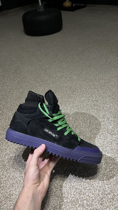 Off white 3.0 Off Court Purple&Black