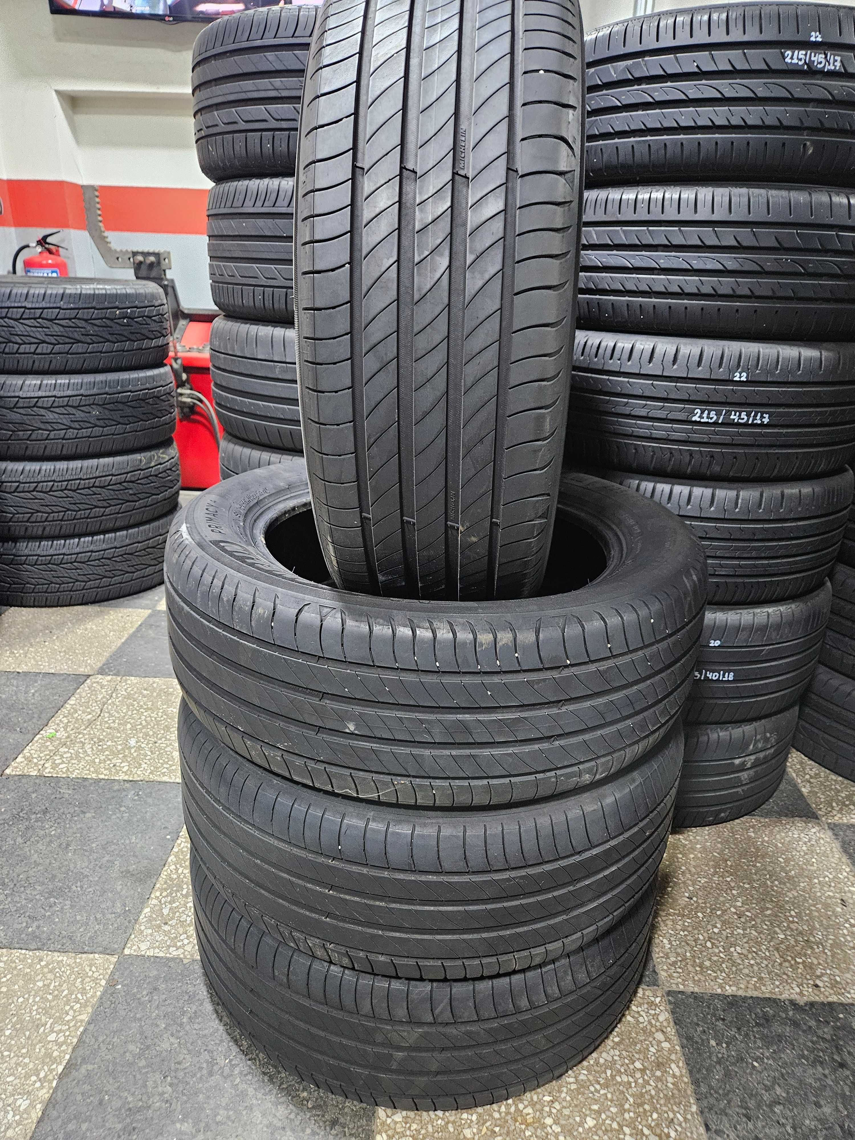 4бр 225/55/18 MICHELIN 6мм грайфер дот:22г безплатен монтаж