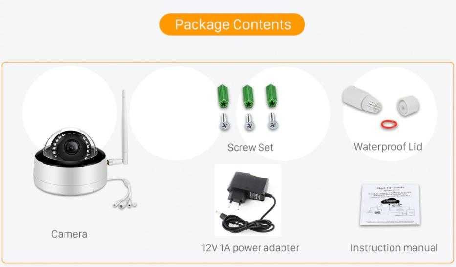 Безжичен Бебефон Охранител WIFi UltraHD 5MPx Водоустойчив Видеодомофон