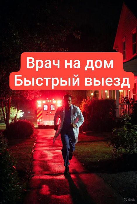 Лечение гриппа и ОРВИ Врач на дом Алматы — быстро эффективно недорого