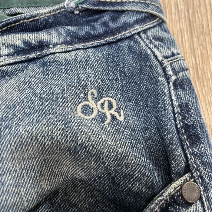 blugi rupți, unisex mărimea W34 navy