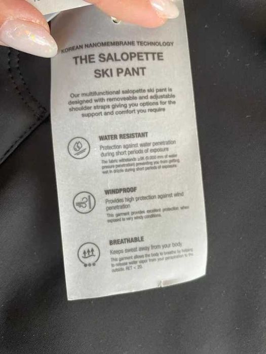 pantaloni zara ski impermeabili noi