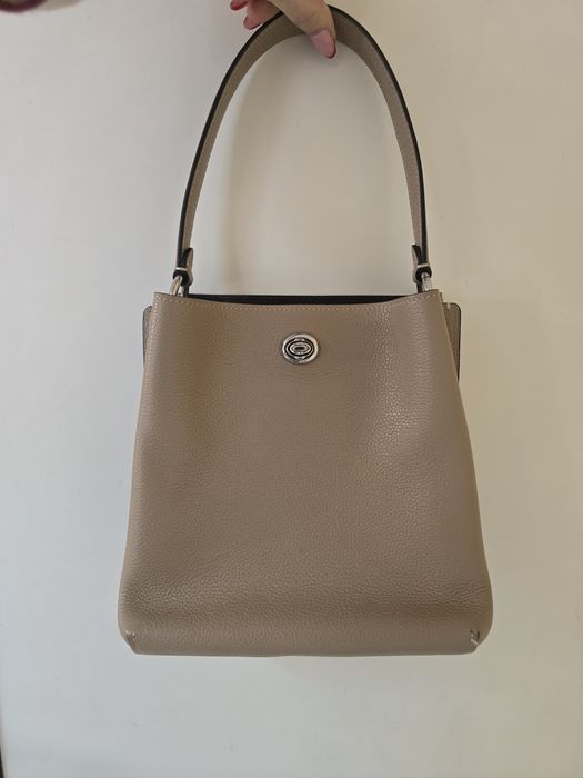 Чанта Coach естествена кожа