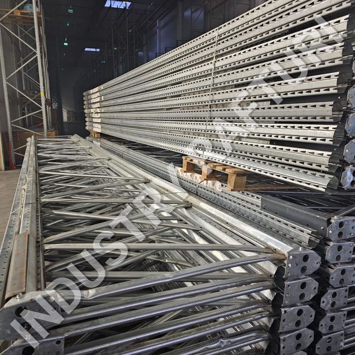 Rafturi metalice portpalet second-hand – stoc gata de livrare