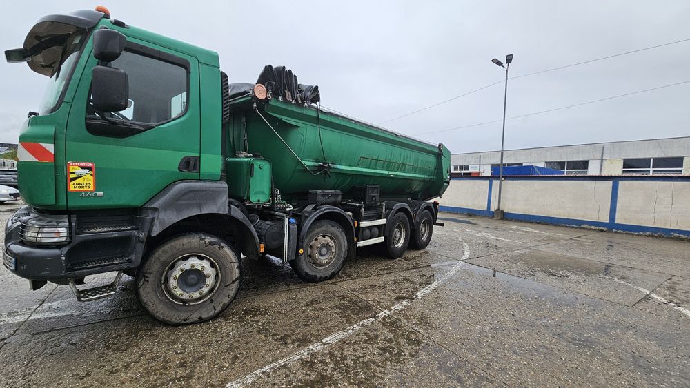 Renault kerax 8×4 an fab 2011 transmisie  volvo ,motor 460