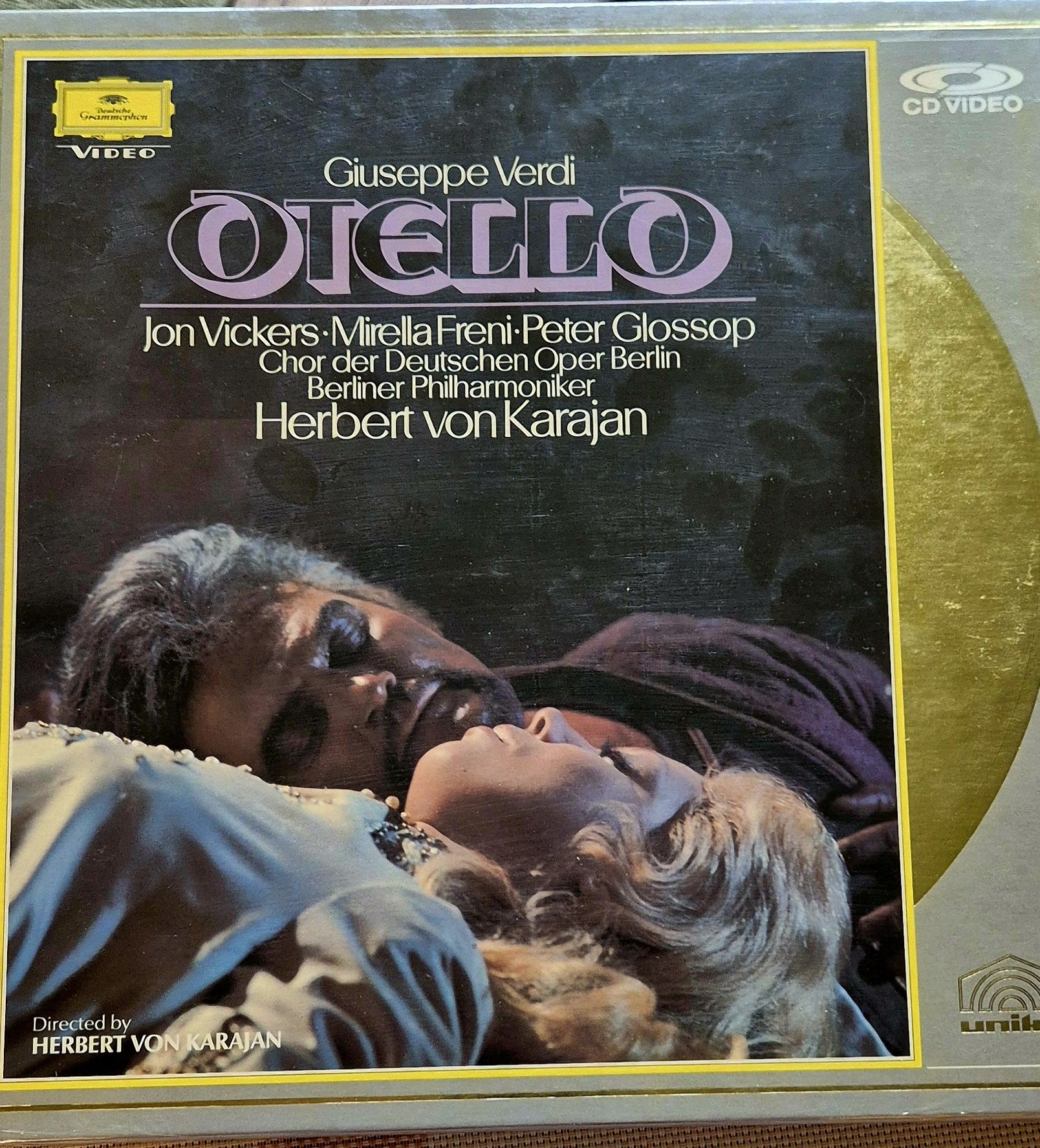 Лазерни  видео дискове Верди-Otello и Щраус-Elektra