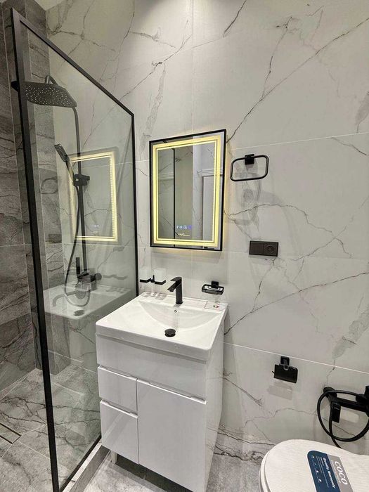 ;Новостройка‼️1*2к квартира 34м2 евро/подключ Шота/Руставели Под/ключ