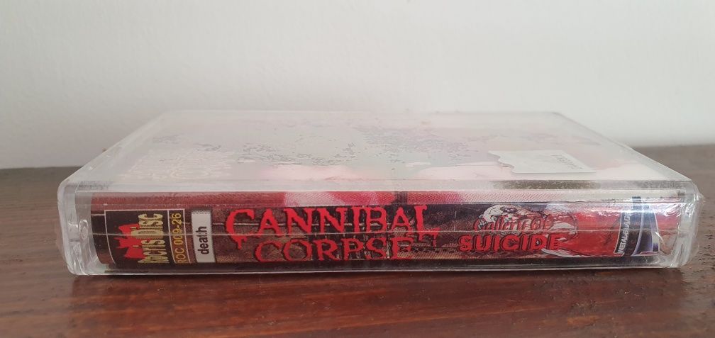 Caseta audio Cannibal Corpse Gallery of Suicide brutal death metal