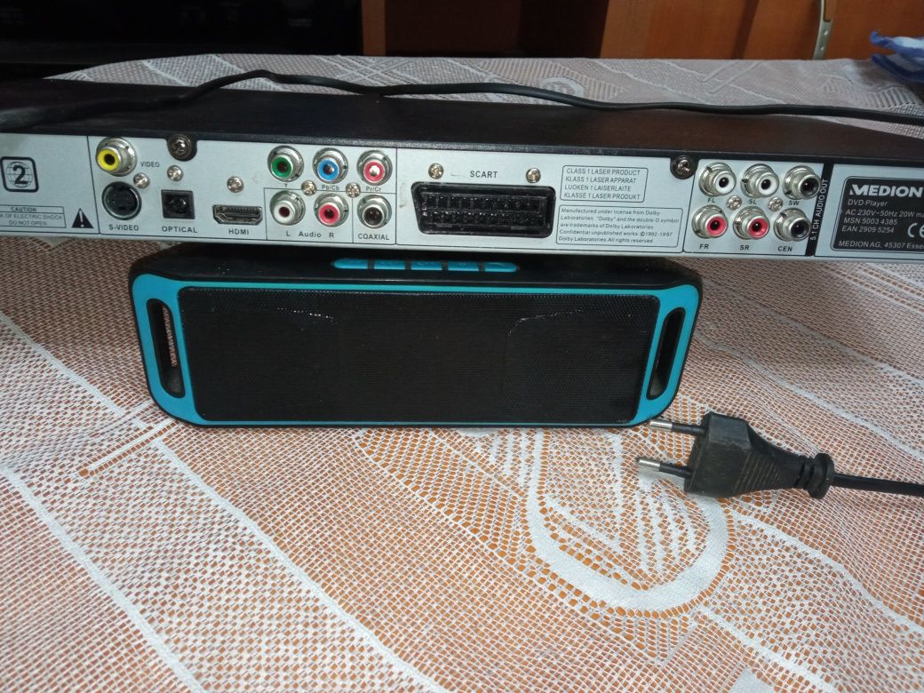 DVD player cu usb și hdmi