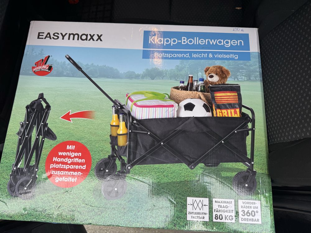 Сгъваема ръчна количка EASYmaxx