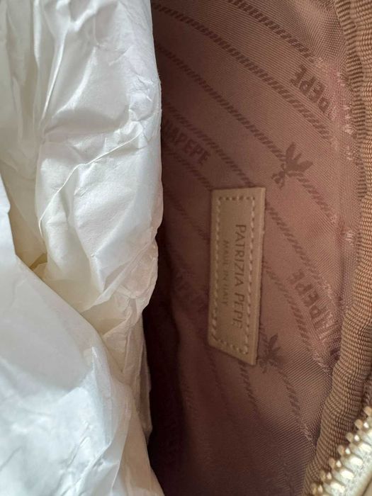 чанта Patrizia Pepe естествена кожа