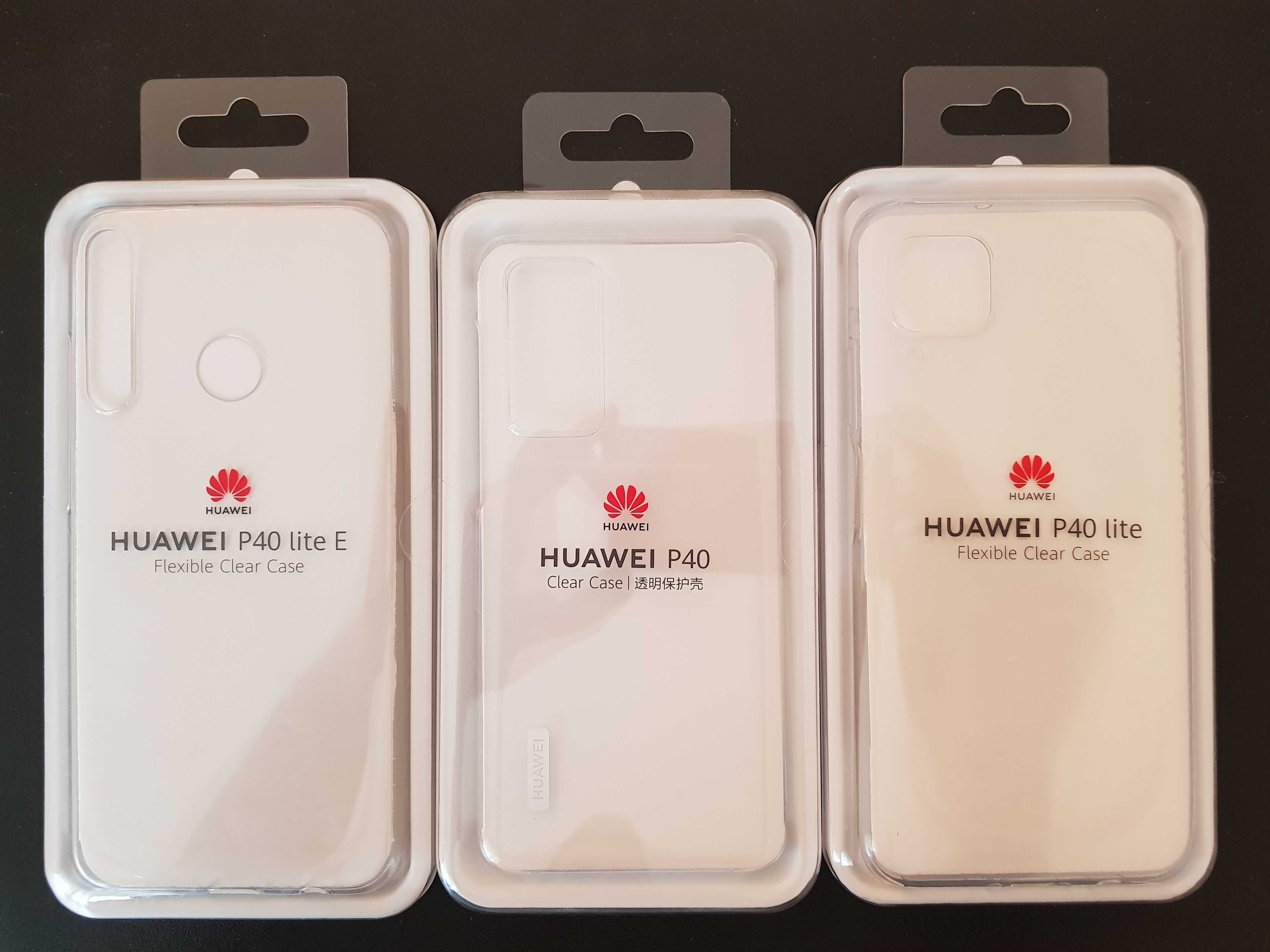 Husa originala transparenta Huawei P40, P40 lite, P40 lite E