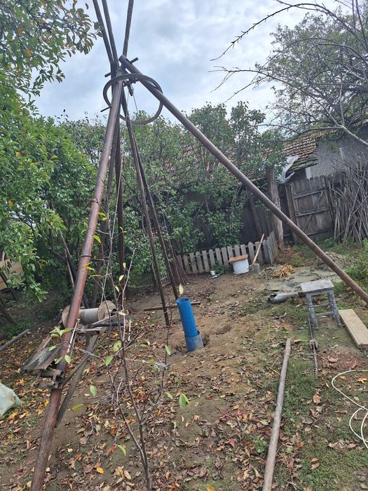 Foraje puțuri apa prelungirii denisipări și piloni