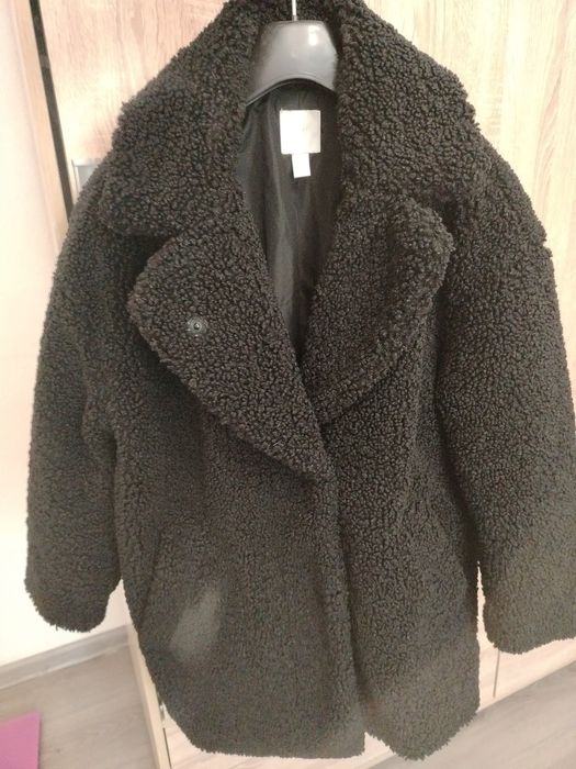 Дамско палто Teddy Bear H&M