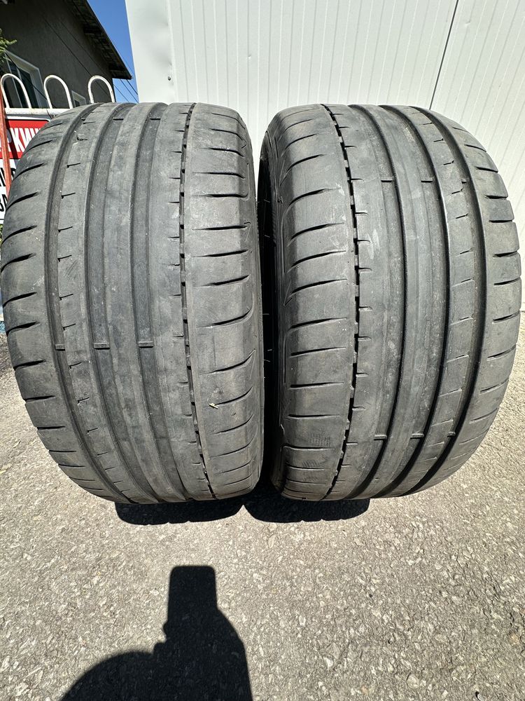 Продавам летни гуми 2бр 225 40 18 goodyear dot20 грайфер 5мм