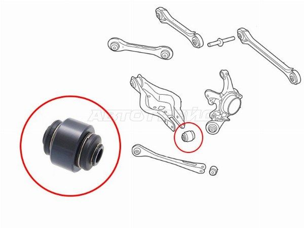 Сайлентблок BMW 1-Series 04-19 / 3-Series 05-19 / X1 09-15 / X3 10-17