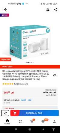 Hub TP-LINK Kasa KH100 Alexa Google Home