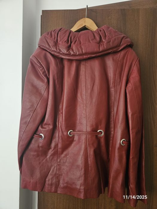 Geaca piele dama marime 3XL