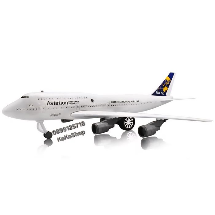 Детски самолет-44х22х10 см./самолет играчка/самолет 747