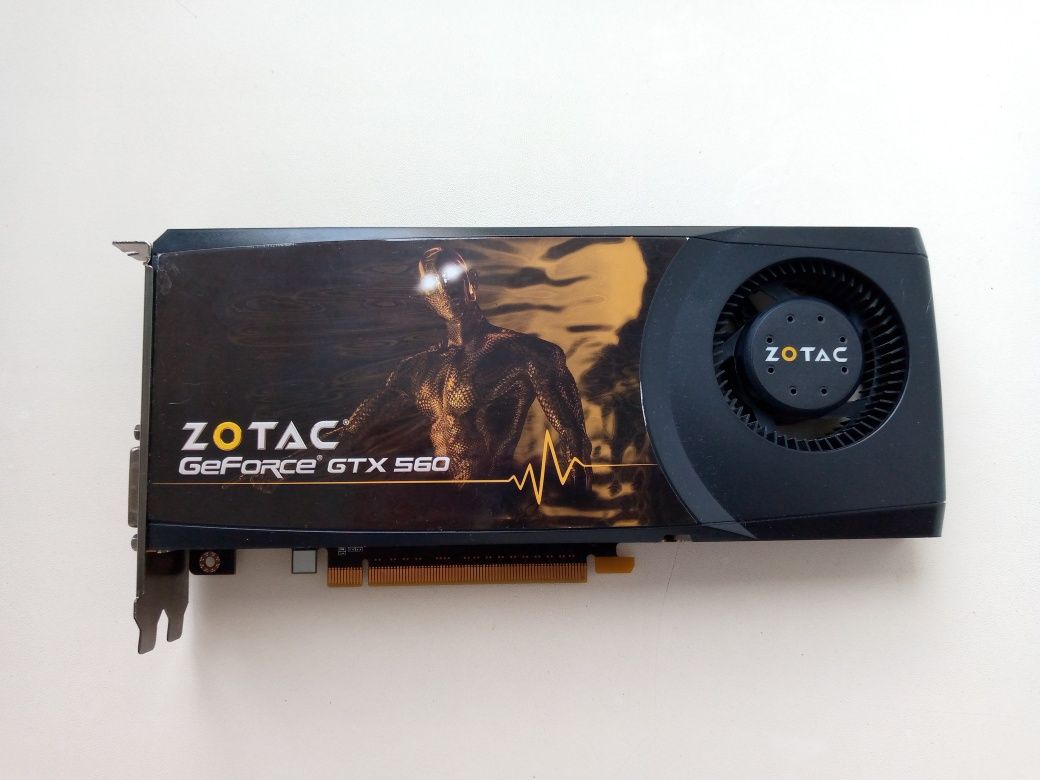 Видеокарта Zotac GTX 560 1GB GDDR5 256Bit в отличном состоянии