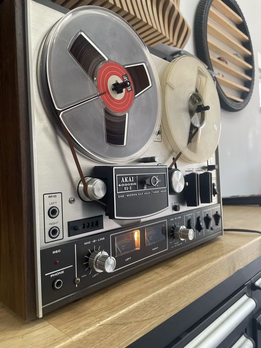 Akai 4000DS MK2 magnetofon 3 capete servisat impecabil