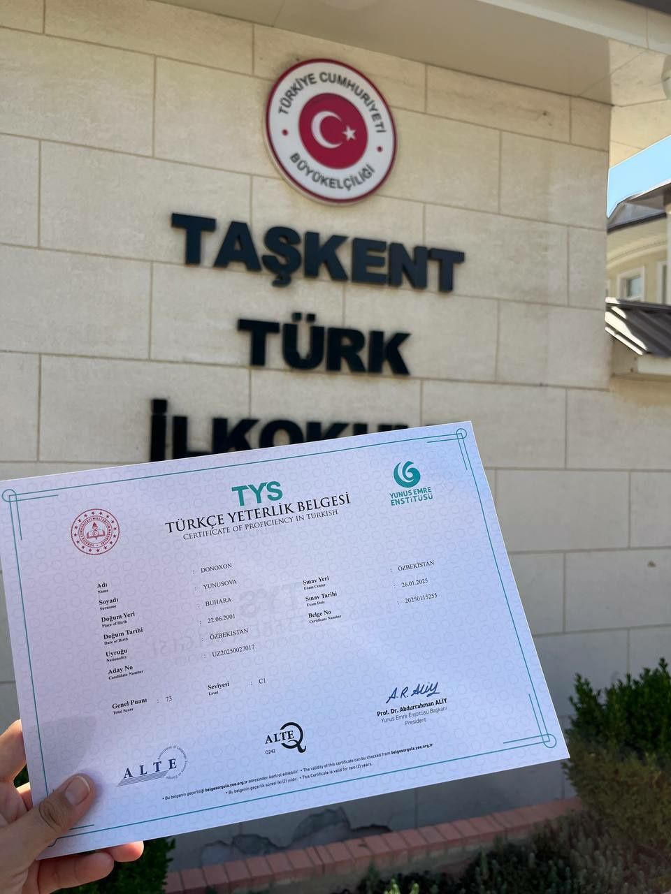 Turk tili kursi (online va offline)