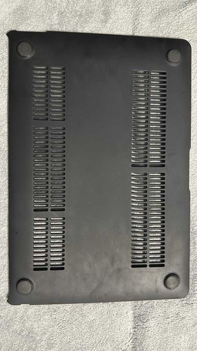 Carcasa protectie Macbook Air, 13", A1932/A2179/A2337, imitatie lemn