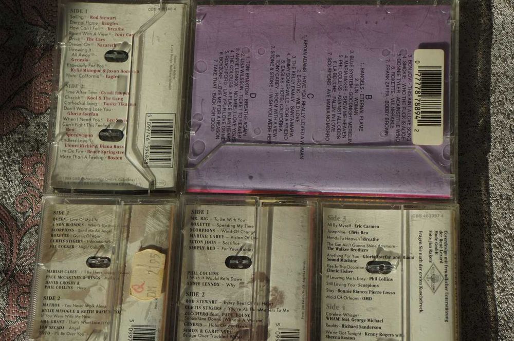 Оригинални аудиокасети Kuschel Rock - 8 части