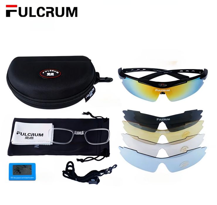 Очки солнцезащитные со сменными стёклами