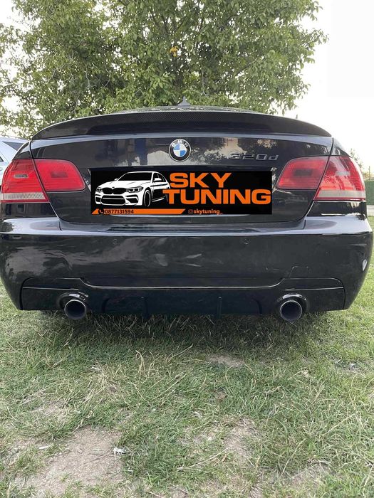 Дифузьор за бмв е92 / добавка за задна броня бмв е92 / bmw e92 с щипки