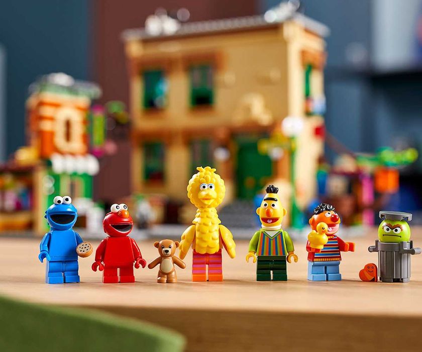 Употребявано LEGO Ideas 21324 - 123 Sesame Street